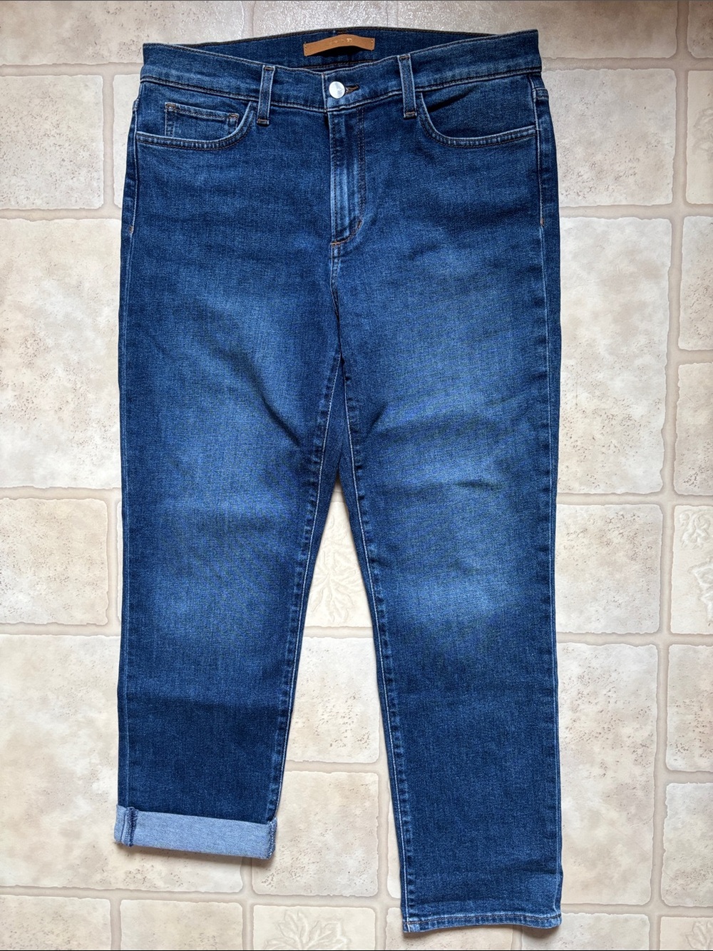 Joes Jeans Womens 30 Ankle Mid Rise Cigarette Stretch Lara 30x27
